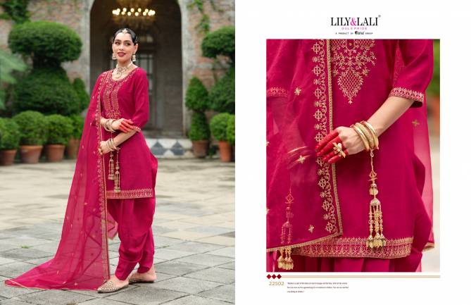 Karwa Special 2 By Lily And Lali Designer Readymade Suits Wholesale Price In Surat